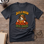 A Book And My Dog T-Shirt