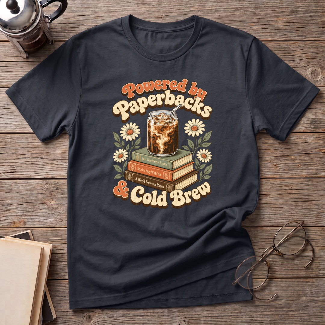 Paperbacks & Cold Brew T-Shirt