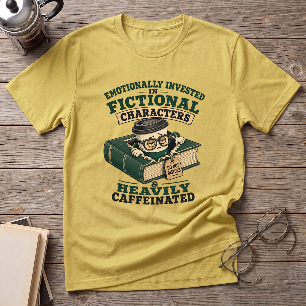 Fictional & Caffeinated T-Shirt