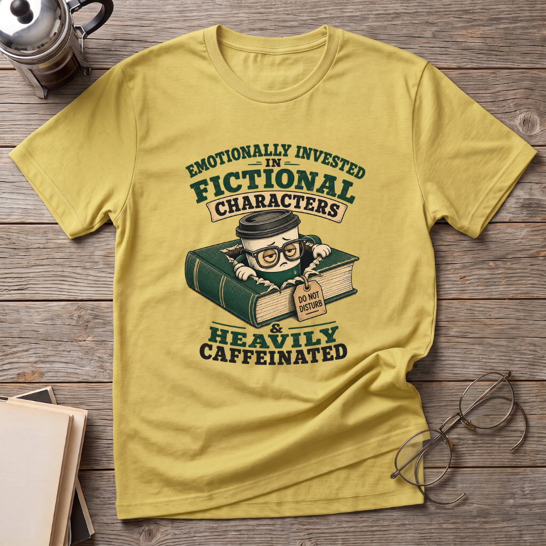 Fictional & Caffeinated T-Shirt