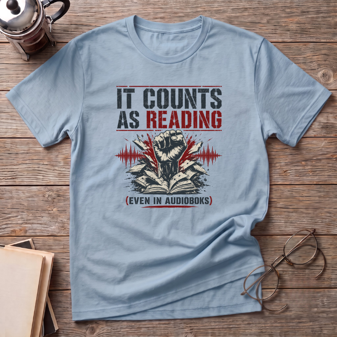 It Counts As Reading Audiobooks T-Shirt