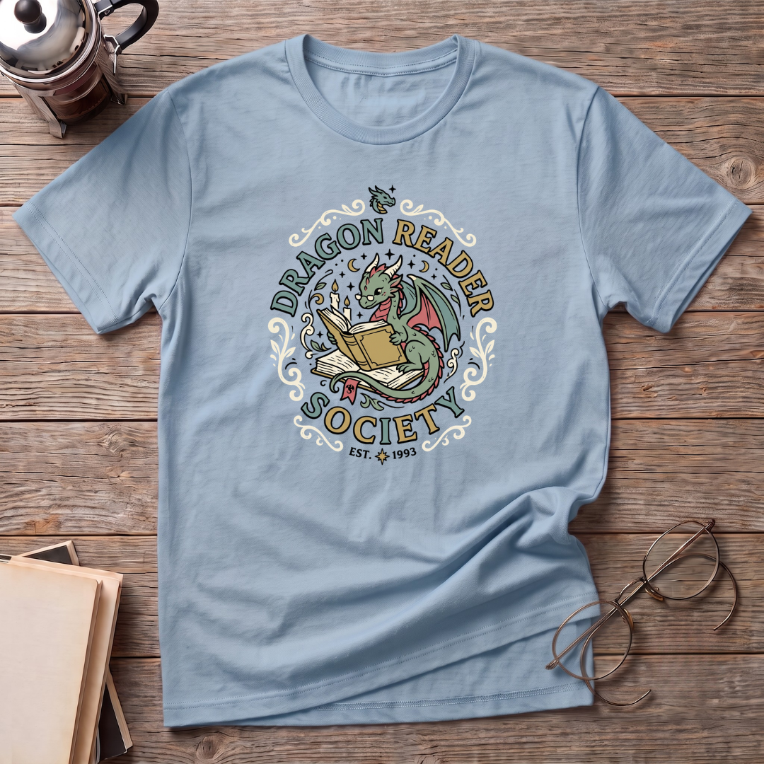 Society Dragon Reader  T-Shirt