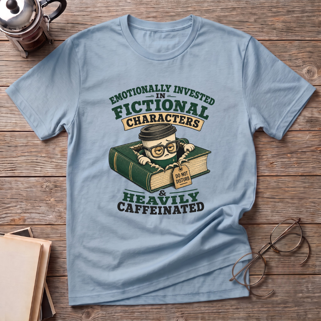 Fictional & Caffeinated T-Shirt
