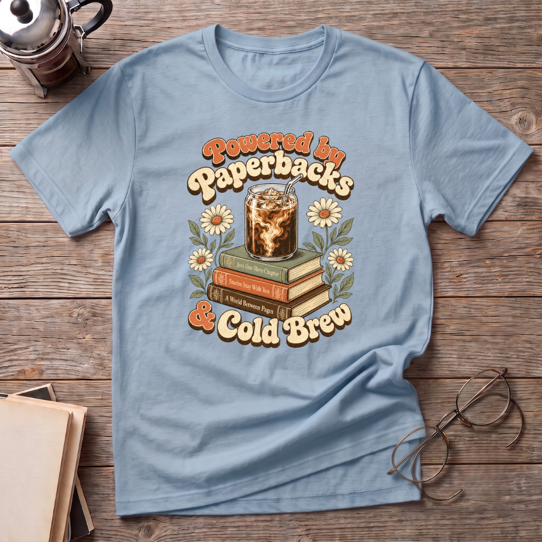 Paperbacks & Cold Brew T-Shirt