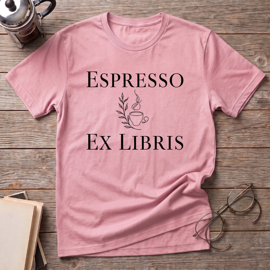 Espresso Ex Libris T-Shirt