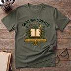Quiet Pages Book T-Shirt