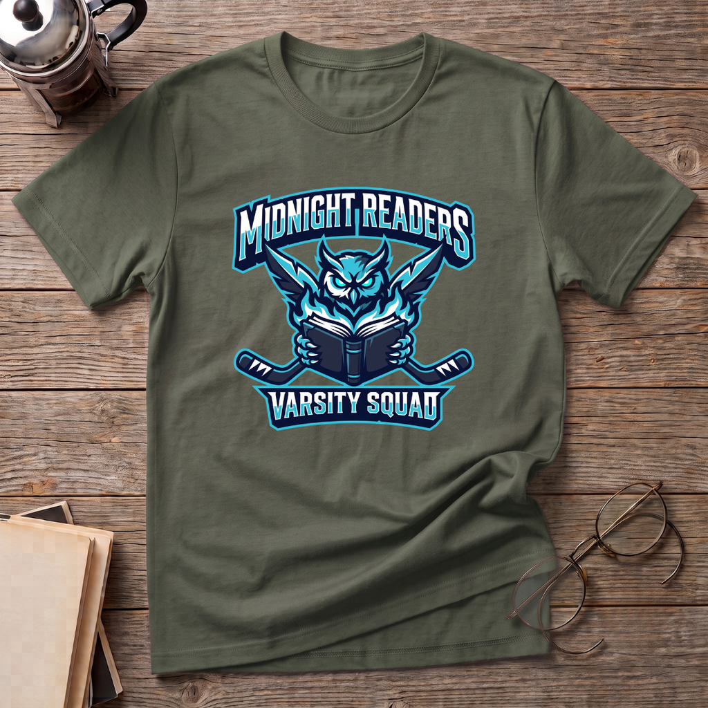 Midnight Readers Varsity Squad T-Shirt