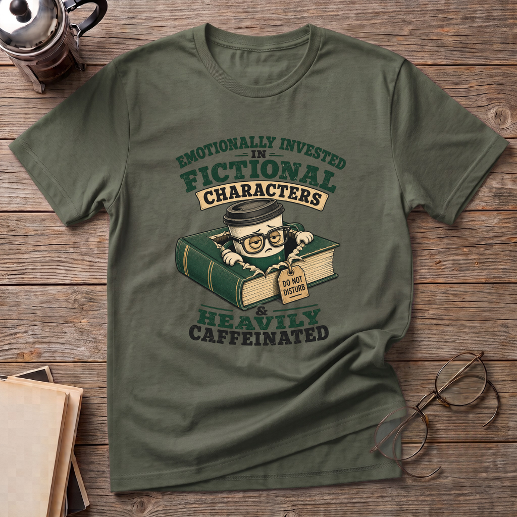 Fictional & Caffeinated T-Shirt