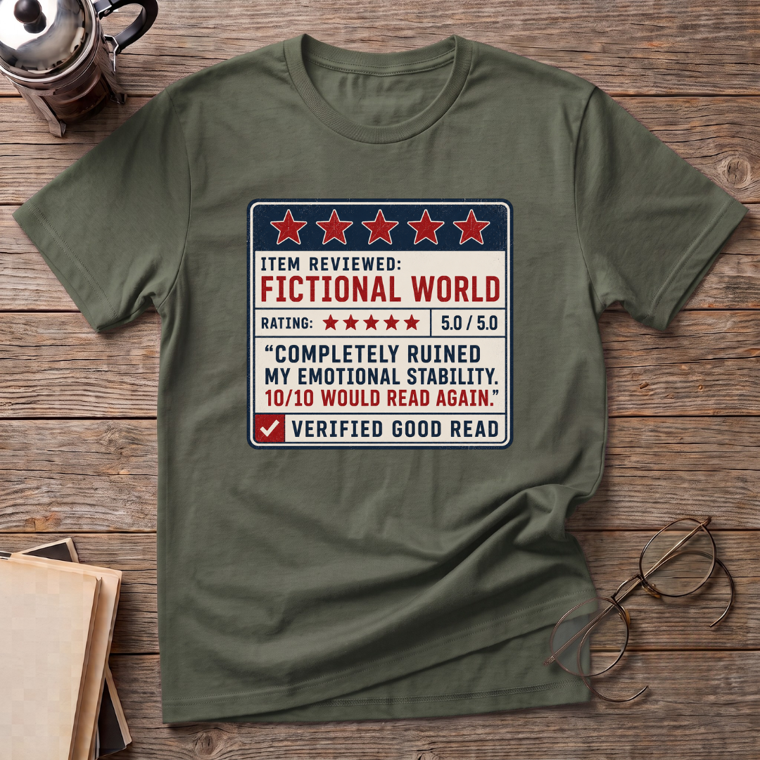 Five Star Good Read T-Shirt