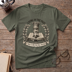 Living In The Past Reader T-Shirt