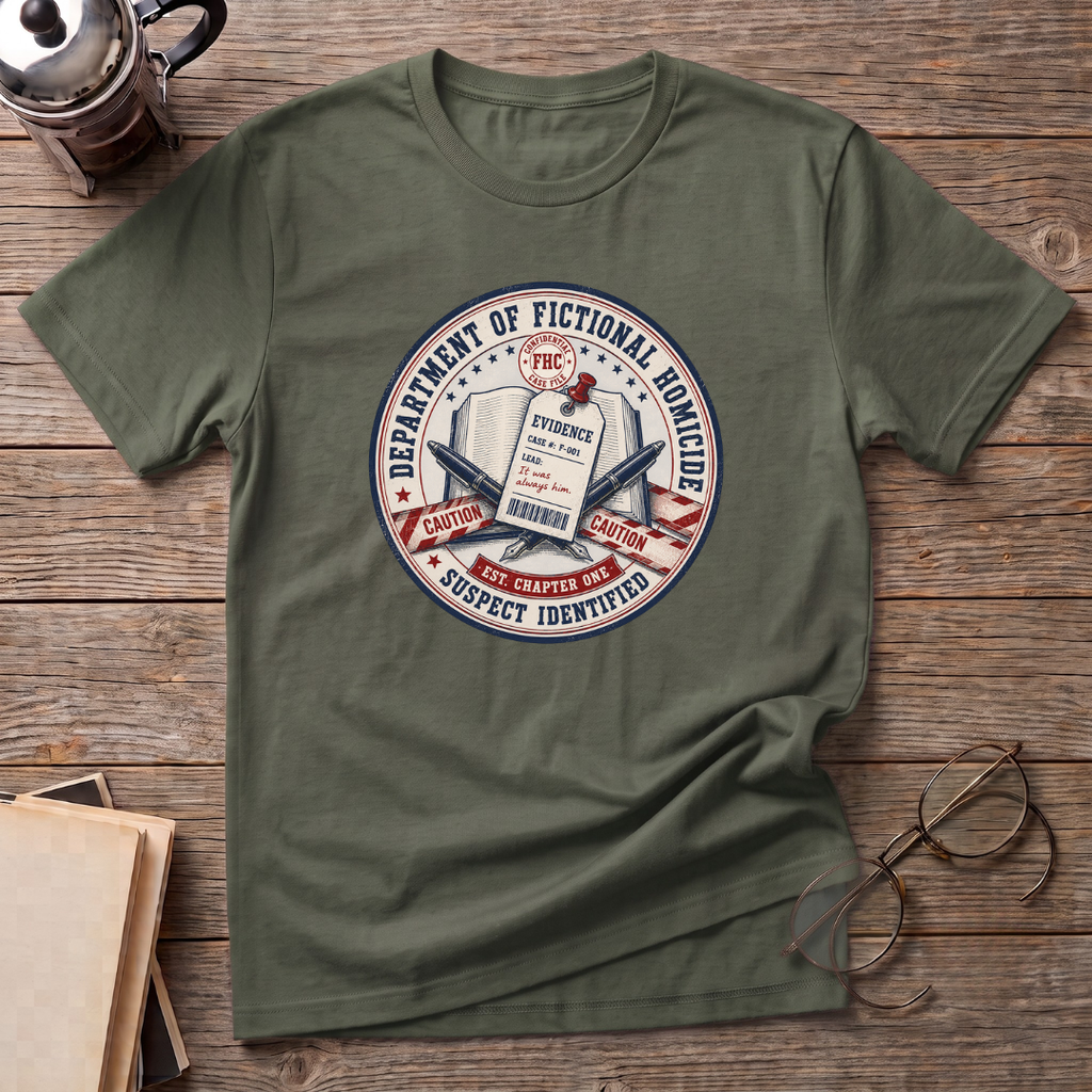 Suspect Identified Reading T-Shirt