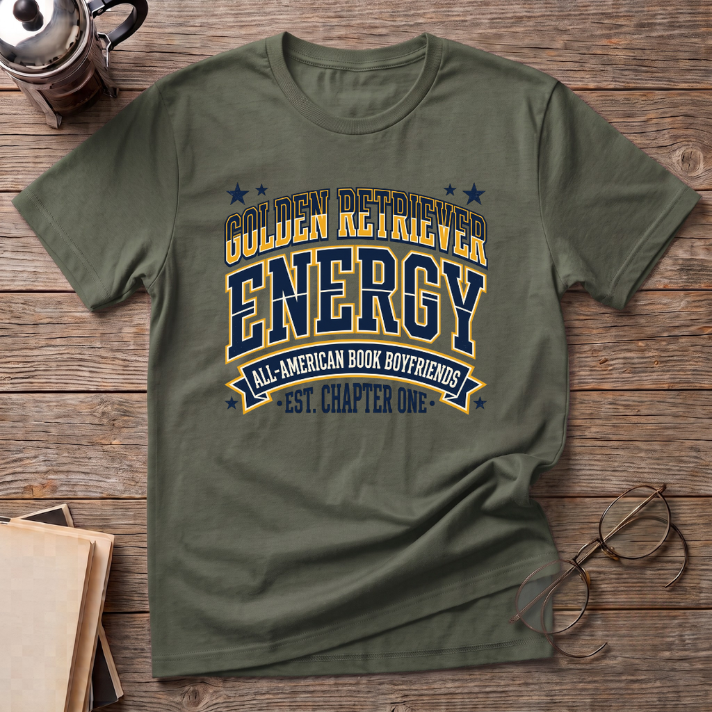 Golden Retriever Energy T-Shirt