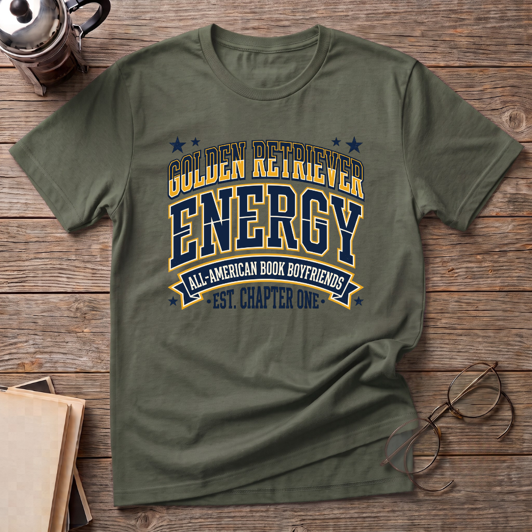 Golden Retriever Energy T-Shirt