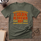 A Golden Retriever Boy T-Shirt