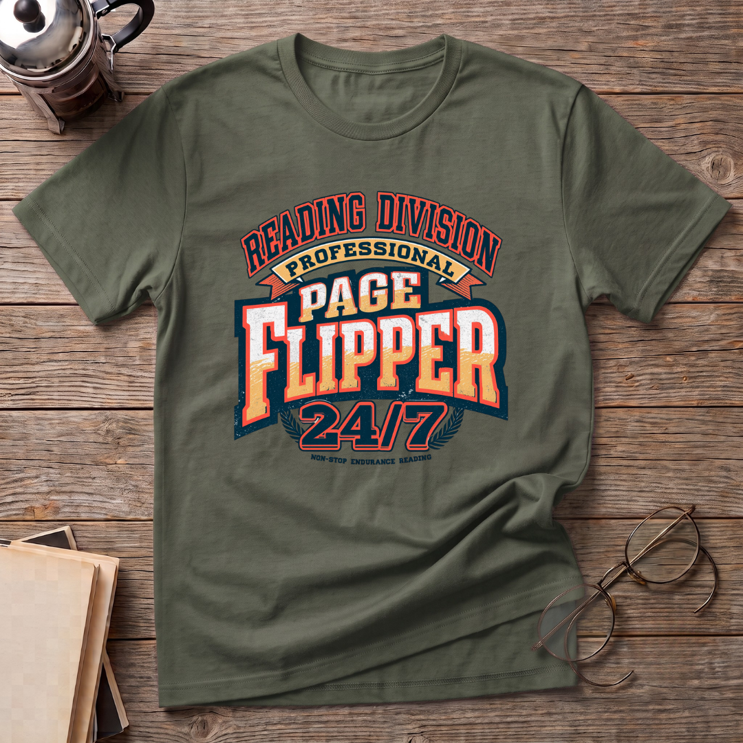 Professional Page Flipper 24/7 T-Shirt