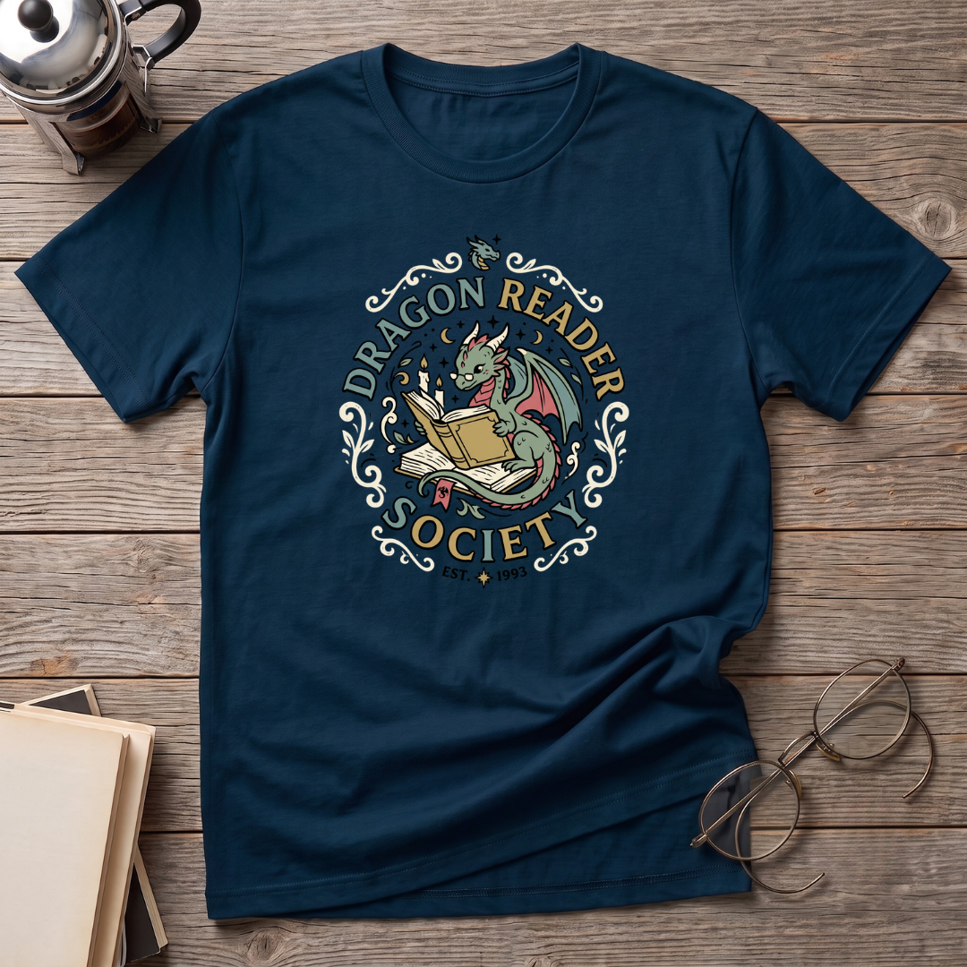 Society Dragon Reader  T-Shirt