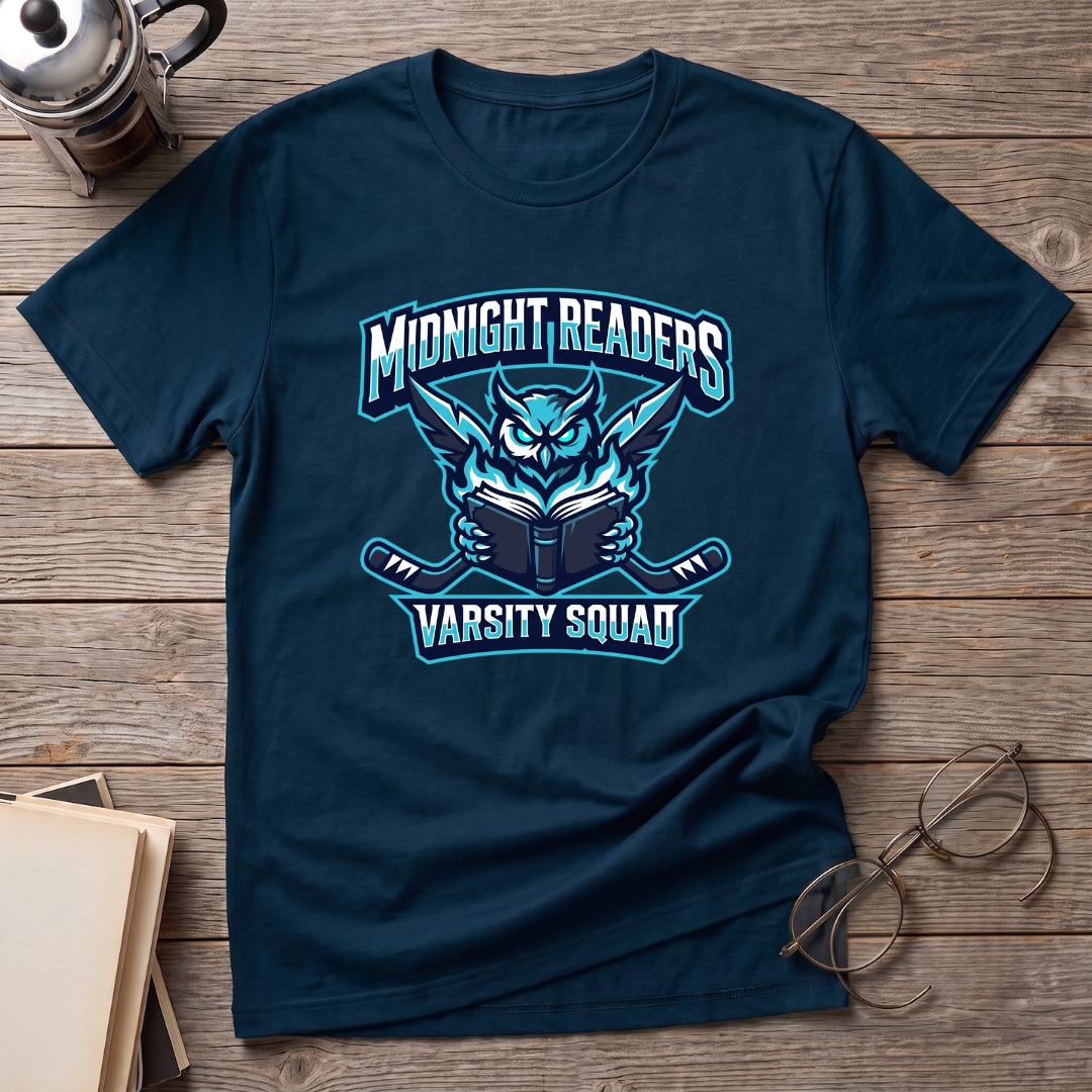Midnight Readers Varsity Squad T-Shirt