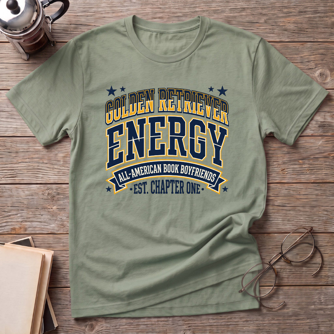 Golden Retriever Energy T-Shirt