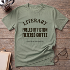 Fueled By Fiction Filtered Coffee T-Shirt
