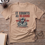 It Counts As Reading Audiobooks T-Shirt