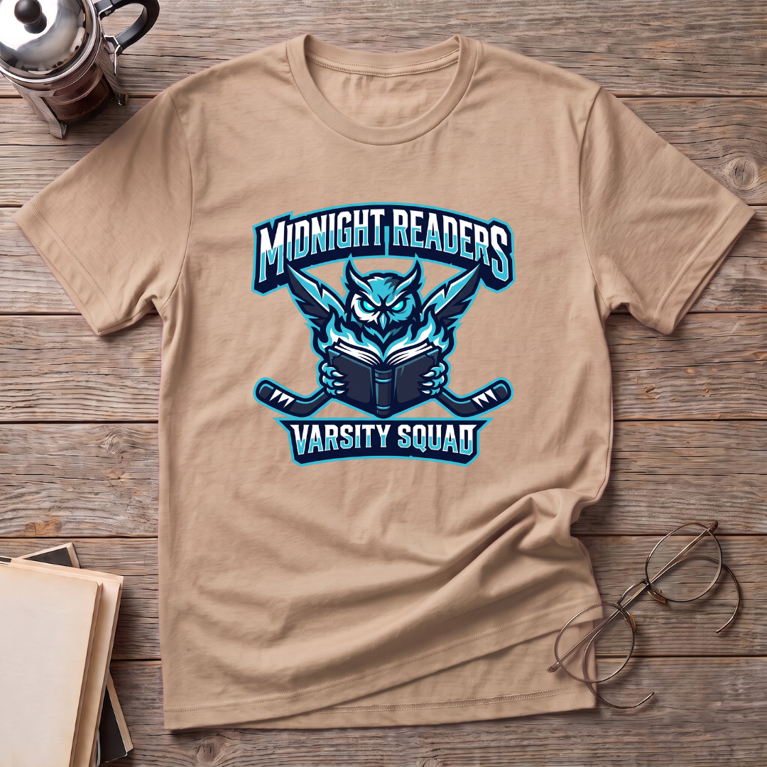 Midnight Readers Varsity Squad T-Shirt