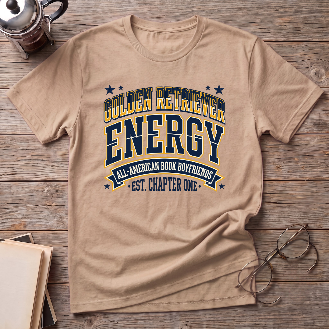 Golden Retriever Energy T-Shirt