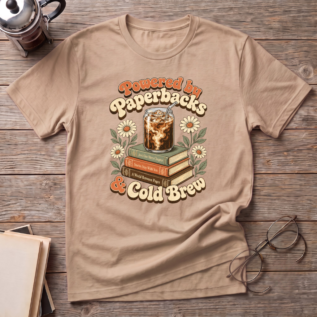 Paperbacks & Cold Brew T-Shirt