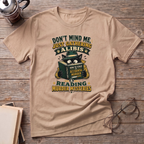 Cat Reading Mysteries T-Shirt