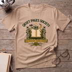 Quiet Pages Book T-Shirt