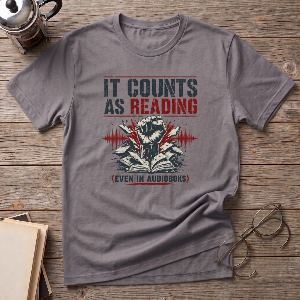 It Counts As Reading Audiobooks T-Shirt