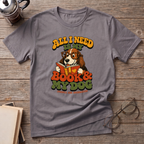 A Book And My Dog T-Shirt