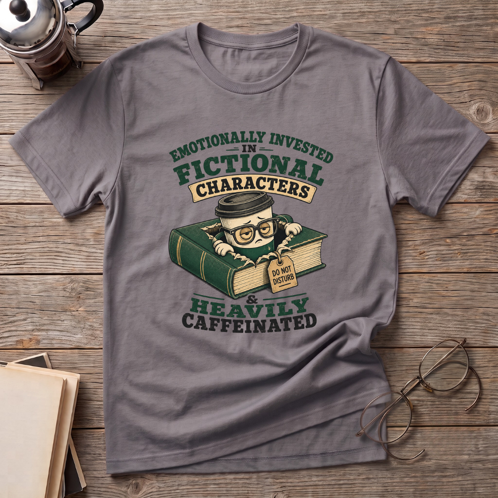Fictional & Caffeinated T-Shirt