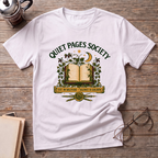 Quiet Pages Book T-Shirt