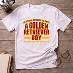 A Golden Retriever Boy T-Shirt