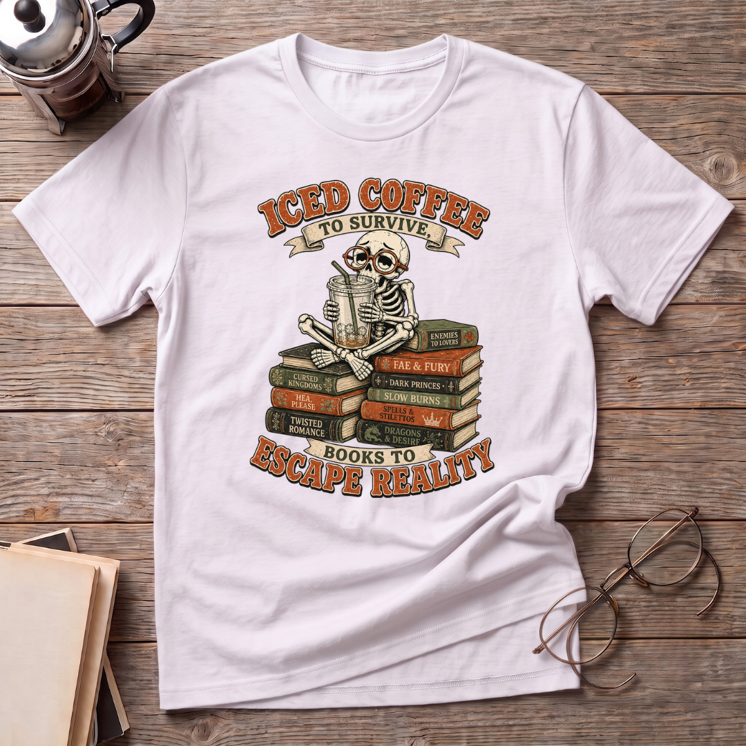 Iced Coffee Escape Reality T-Shirt