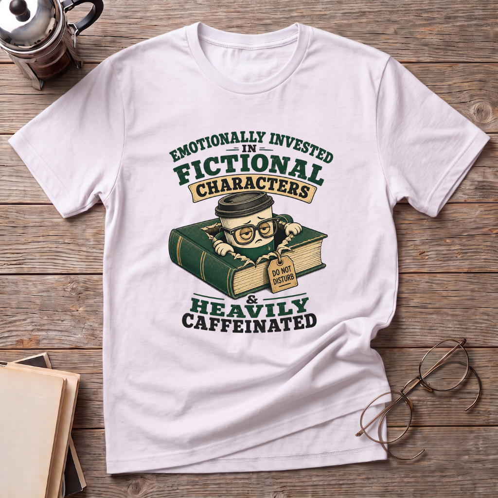 Fictional & Caffeinated T-Shirt
